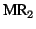 ${\mbox{MR}}_2$